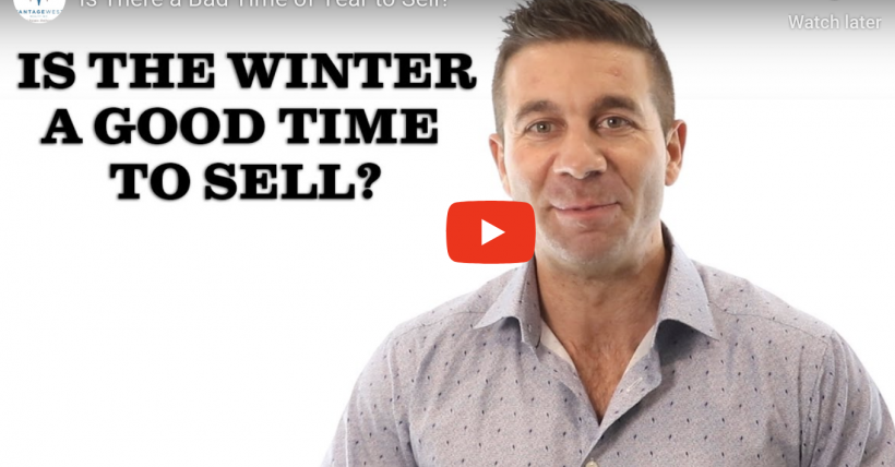 Why the Winter Is a Great Time to Sell - Video Blog 